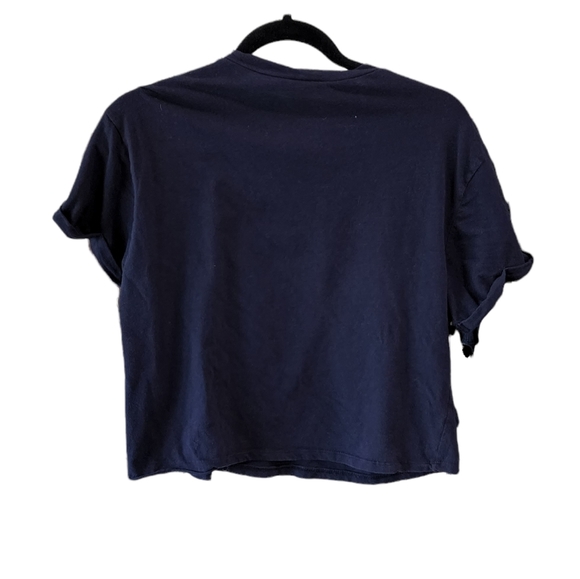 Riot Queen West Coast Cropped Vintage Inspired Tee - Picture 2 of 4